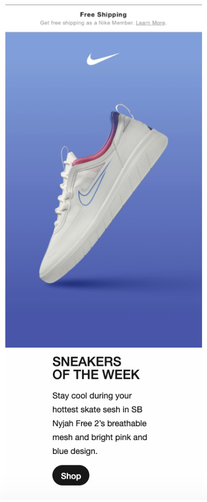 Nike CTA Shop